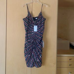 Dress the population sequin dress| XXL fits  L/XL